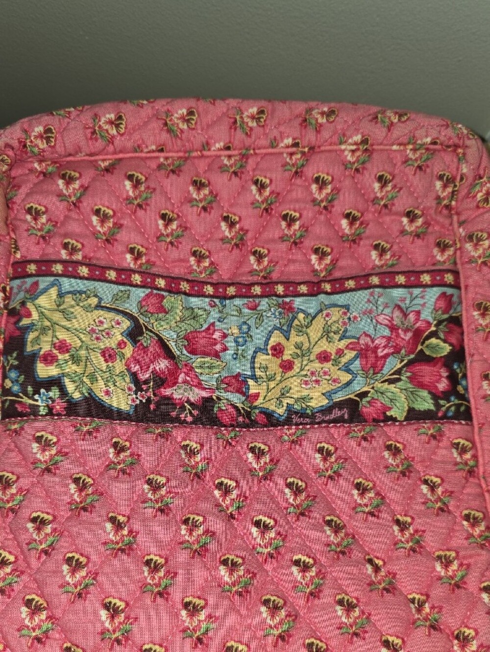 Vera Bradley- Quilted Pink Floral Trio - Inv.508 - Picture 6 of 10
